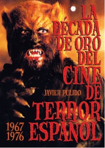 Portada del libro 'La década de oro del cine de terror español'